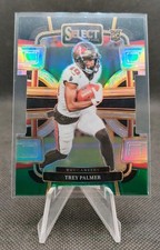 2023 Panini Select Black & Green Prizm Die-Cut #94 Trey Palmer RC Buccaneers 