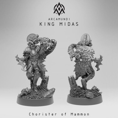 Arcamundi - King Midas - Chorister of Mammon - Grimdark Crusade Order of Avarice