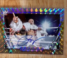 ILJA DRAGUNOV 2026 Topps Chrome WWE Auto Orange Refractor 07/25 #BCA-ILD