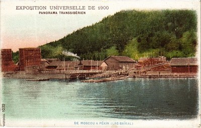 PC RUSSIA LAKE BAIKAL FROM MOSCOW TO BEIJING EXPO 1900 (a77380)