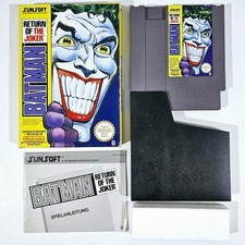 ebay® Auktion 157477074554 | Rare German PAL-B Nintendo NES Game BATMAN - RETURN OF THE JOKER dt. PAL CIB Thumbnail of ebay® auction 157477074554 | Rare German PAL-B Nintendo NES Game BATMAN - RETURN OF THE JOKER dt. PAL CIB