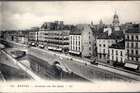D03205+ postcard 35 old reindeer view of the quays