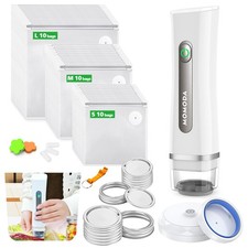 Sous Vide Cooking Bags - Set of 30  BPA-Free Reusable Vacuum Seal Bags with ...