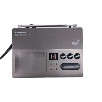 RadioShack NOAA Weather Alert Radio AM FM Emergency Storm Warning Receiver