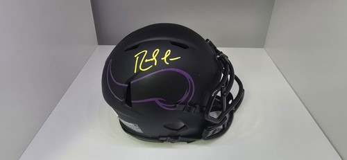 RANDY MOSS signed/autographed MINNESOTA VIKINGS ECLIPSE Mini Helm - BECKETT