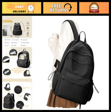 Waterproof Cute Aesthetic School Backpack - L...