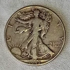 1945 Walking Liberty Half Dollar 90% Silver 50C