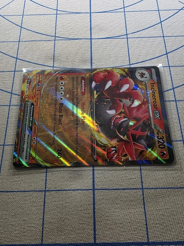 Incineroar ex - Double Rare SV05: Temporal Forces 034/162 - Image 3 of 4