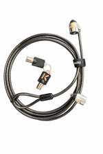 Kensington Twin MicroSaver Security Lock Cable With 2 Keys-  P/N 0N6060