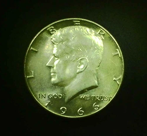1966 Kennedy Half Dollar (40% Silver) - Uncirculated