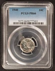 1940   MERCURY  Proof Silver Dime - PCGS PR66 - FREE SHIPPING!
