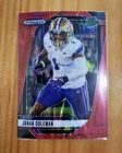 2025 Panini Prizm Draft Picks Football Red Flash Jonah Coleman #169