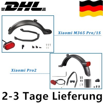 Für Xiaomi Mi M365 1S Pro 2 Schutzblech Kotflügel hinten Kennzeichenhalter
