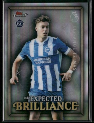 Stefanos Tzimas 2025-26 Finest Premier League Expected Brilliance #XB-10 RC