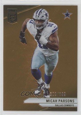 2024 Panini Donruss Elite Orange /399 Micah Parsons #7 0ud4