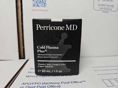 Perricone MD Cold Plasma Plus + Advanced Serum Concentrate 1 fl oz NEW IN BOX!!