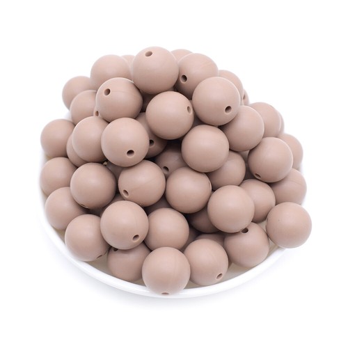 20pcs Round Loose SiliconeBead 15mm DIY Necklace Gift Bracelet Jewelry Making - Picture 27 of 32