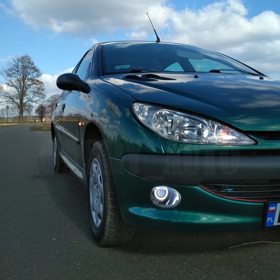 2x 3.5" Universal 12V Retrofit LED RGB Halo Angel Eye Projector Lamp Fog light - Изображение 2 из 4