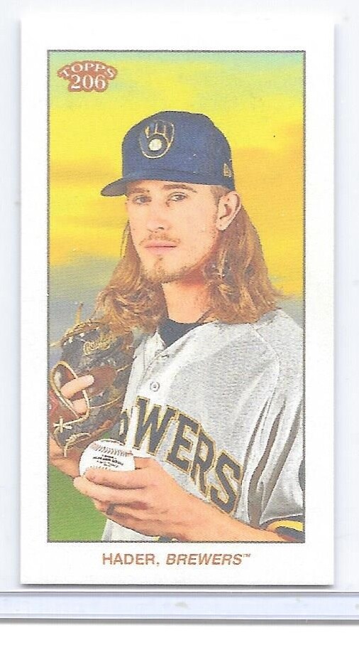2020 Topps 206 Wave 4 #19 Josh Hader (Brewers) | eBay