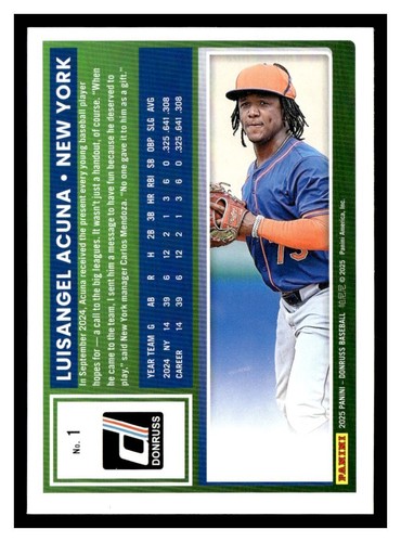 2025 Donruss Base cards Pick your Card Complete your set - Picture 3 of 387