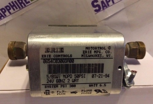 ERIE CONTROLS 3way modulating valve 5/8SWT MOPD 50PSI 0654C0306GA00 USED - Picture 2 of 6