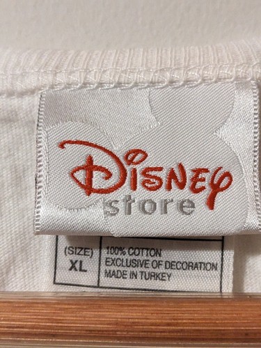 Vintage 90s Eeyore Winnie the Pooh Center Logo White X-Large T-Shirt - Bild 3 von 4