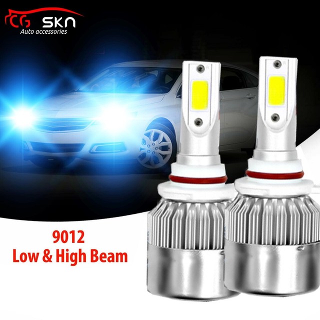 8000K 100W LED Headlight Bulb for Chevy Impala 20142015 High Low Beam