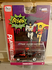Auto World 4Gear 1966 Batman Penguin Mobile HO Scale Slot Car New