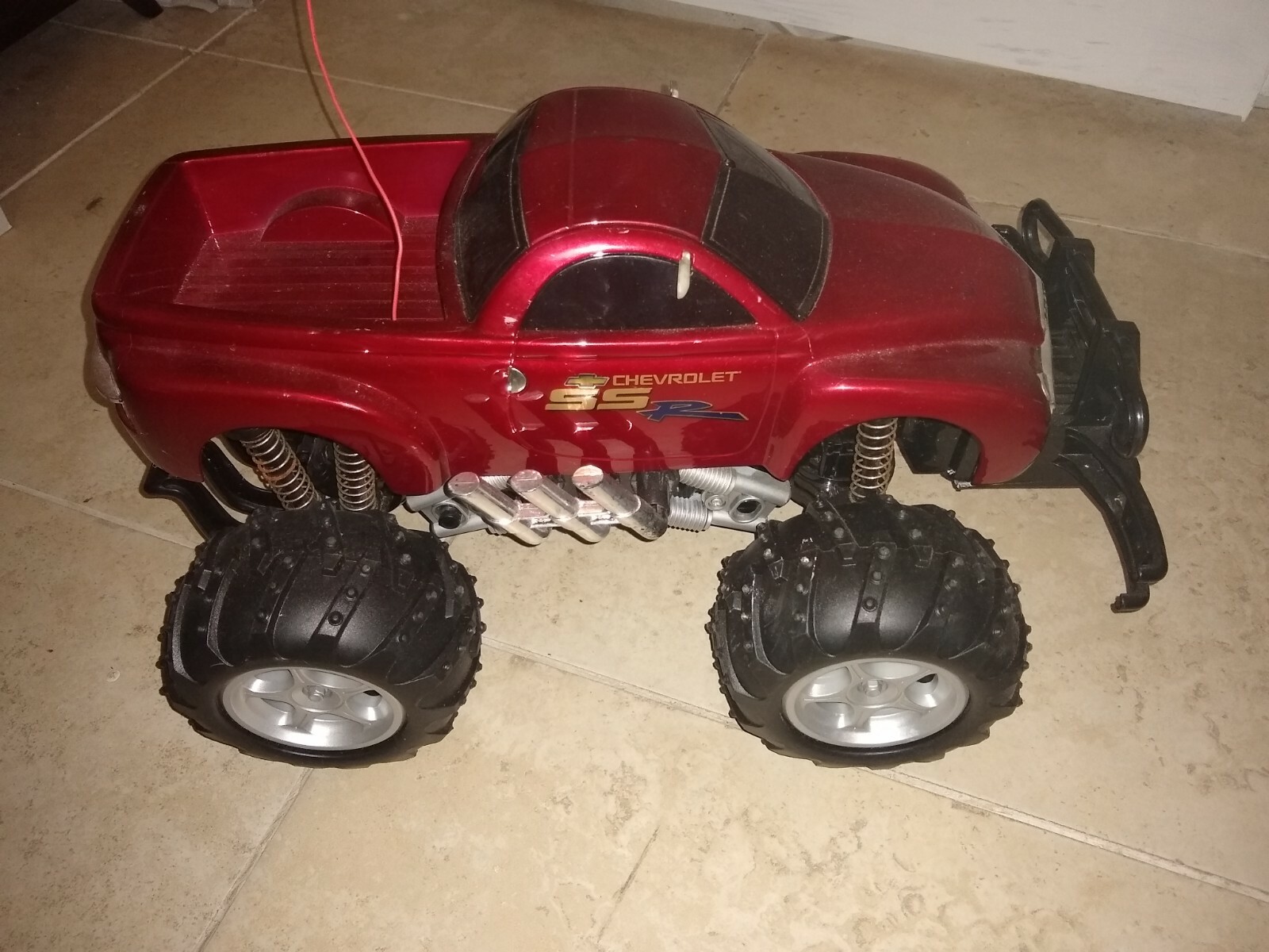RARE FIND 1/10 FASTLANE EZTEC Chevy SSR Remote Control RC Truck 18" L