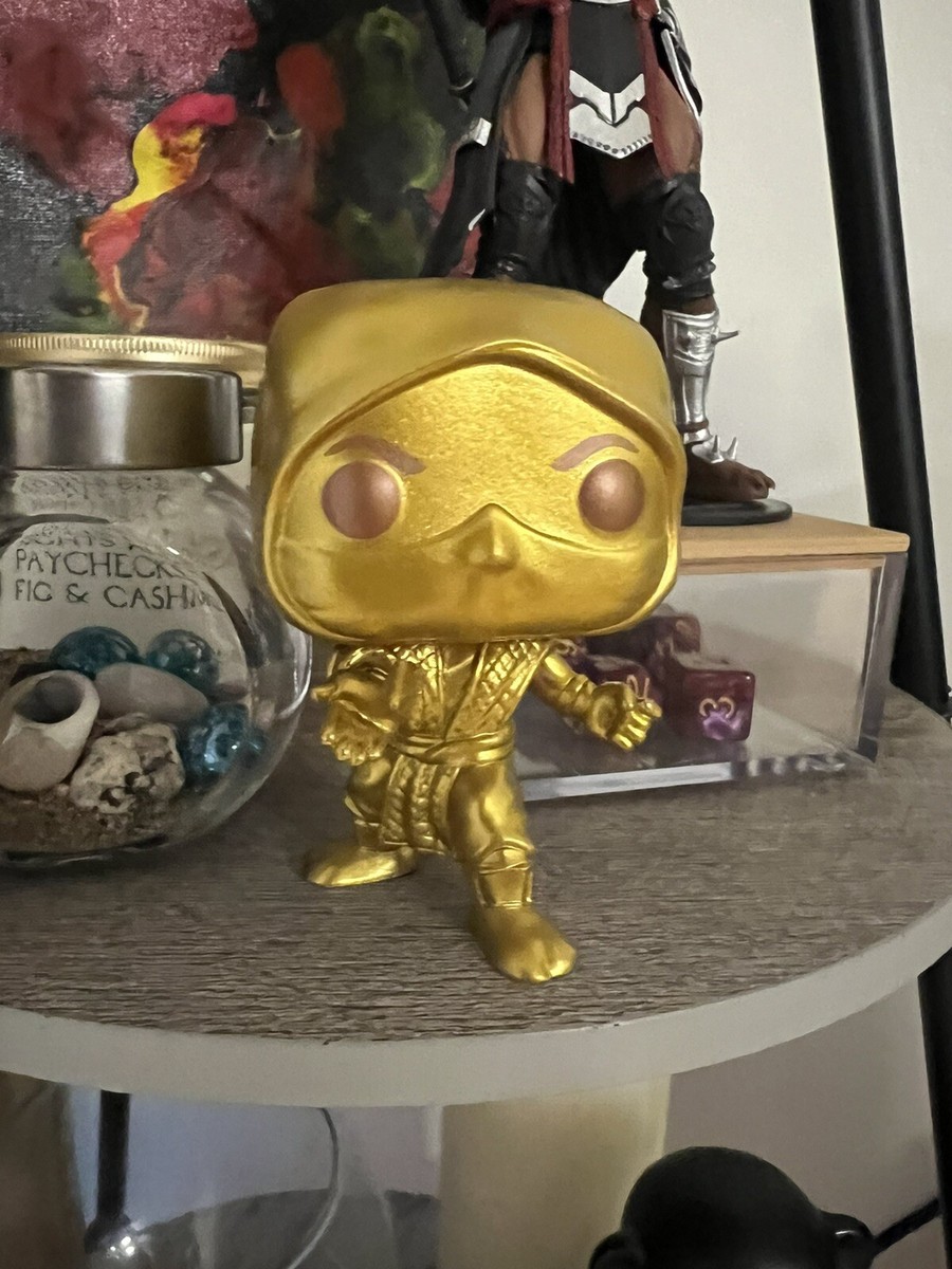 Funko Pop 537 Games Scorpion EXCLUSIVE GOLD MK11 Final