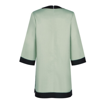 green dress queen's gambit The Cosplay Beth Harmon Costume Swatch:#cbd4c3