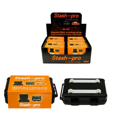 Stash-Pro große Größe Magentic Stick to Boden des Autos Aufbewahrungsbox Aufbewahrungskoffer versteckt