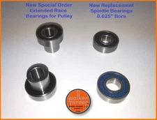 Walker Turner Drill Press - NEW Replacement Spindle & Pulley Bearing Kit