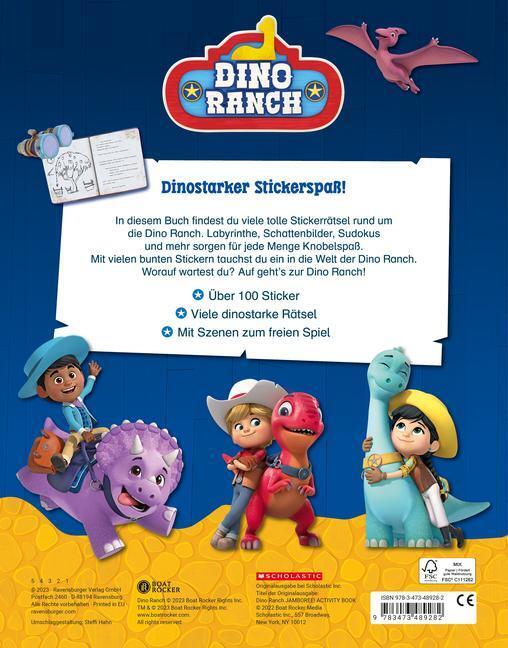 Thumbnail - Lutz Anderson | Ravensburger Dino Ranch: Mein Dinostarker Rätselspaß -