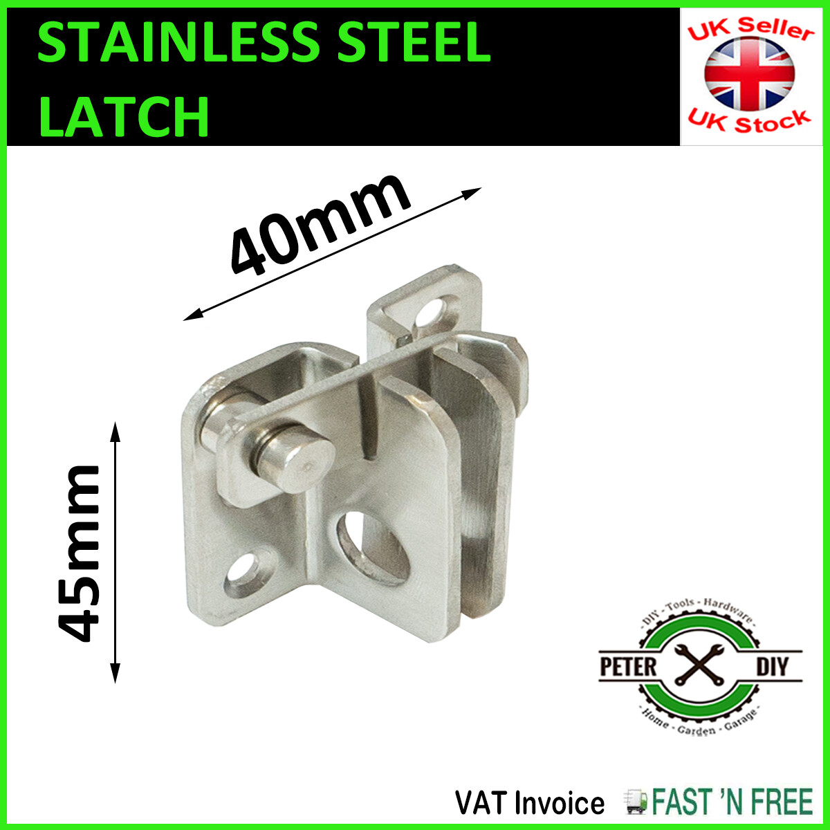 Hasp And Staple STAINLESS STEEL Security Lock Door Gate Shed PADLOCK LATCH