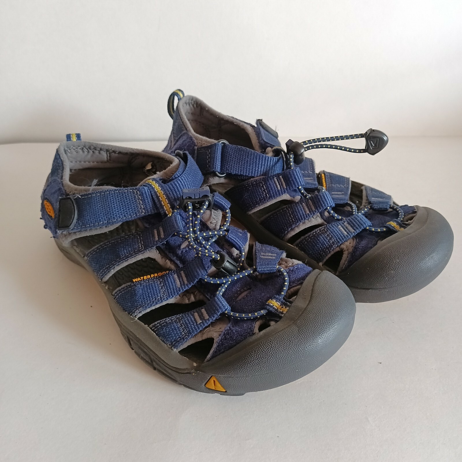 Sandali impermeabili Keen Newport H2 ragazzo blu grigio taglia US 4 spedizione gratuita