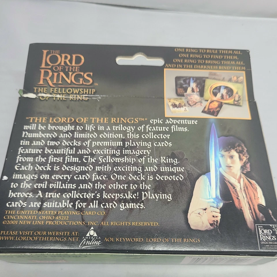 Bicycle Playing Card  Lord of the Rings - Fellowship of the Ring Collector - Image 4 of 4