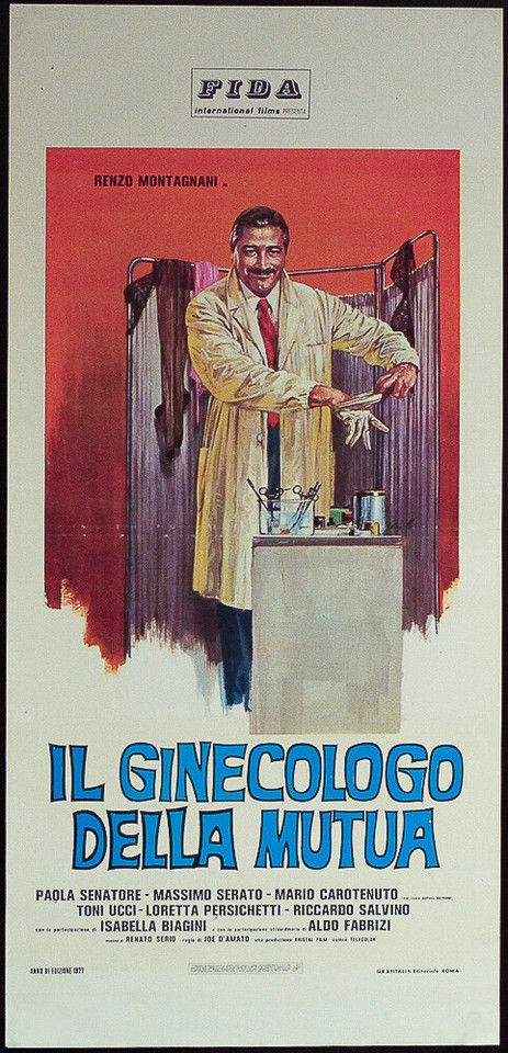 Locandina di Il ginecologo della mutua (1979)
