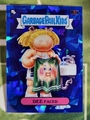 Garbage Pail Kids Sticker Trading Card - 1986 Topps Series 3 #169a Dee Faced Collectible
