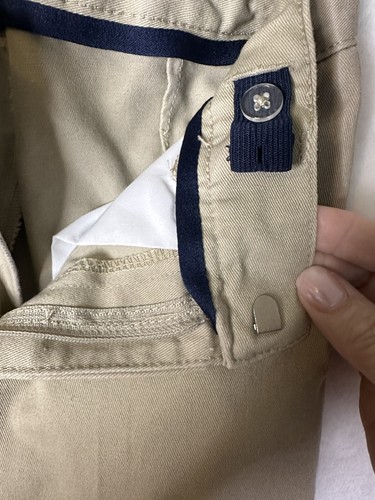 Place AND French Toast Khaki Pants Boys Size 12 & 12 Slim Both Adjustable 2 Pair - Picture 5 of 23