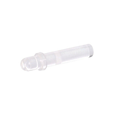 10X FIX-LEM-5 Lichtwellenleiter für LED rund Ø3 mm Front: gewölbt gerade FIX&FAS