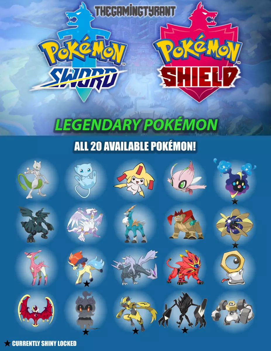 Pokemon Sword and Shield Legendary Pokemon | Pokemon Home