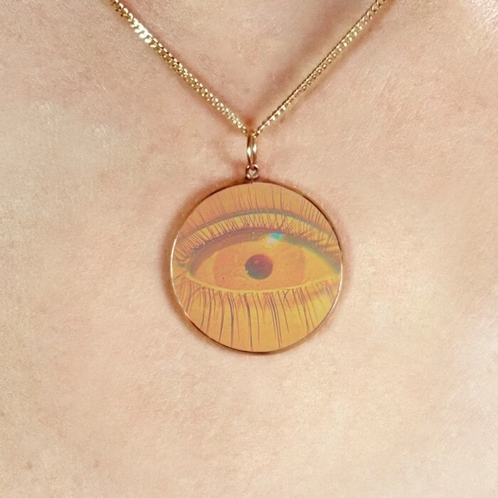 Eye 2024 hologram pendant