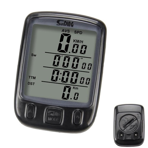 Compact Wired Bicycle Odometer with Max Speed and Average Speed Tracking - Picture 5 of 18