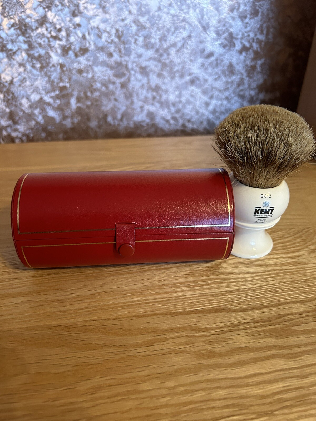 Vintage Kent Shaving Brush BK12used eBay