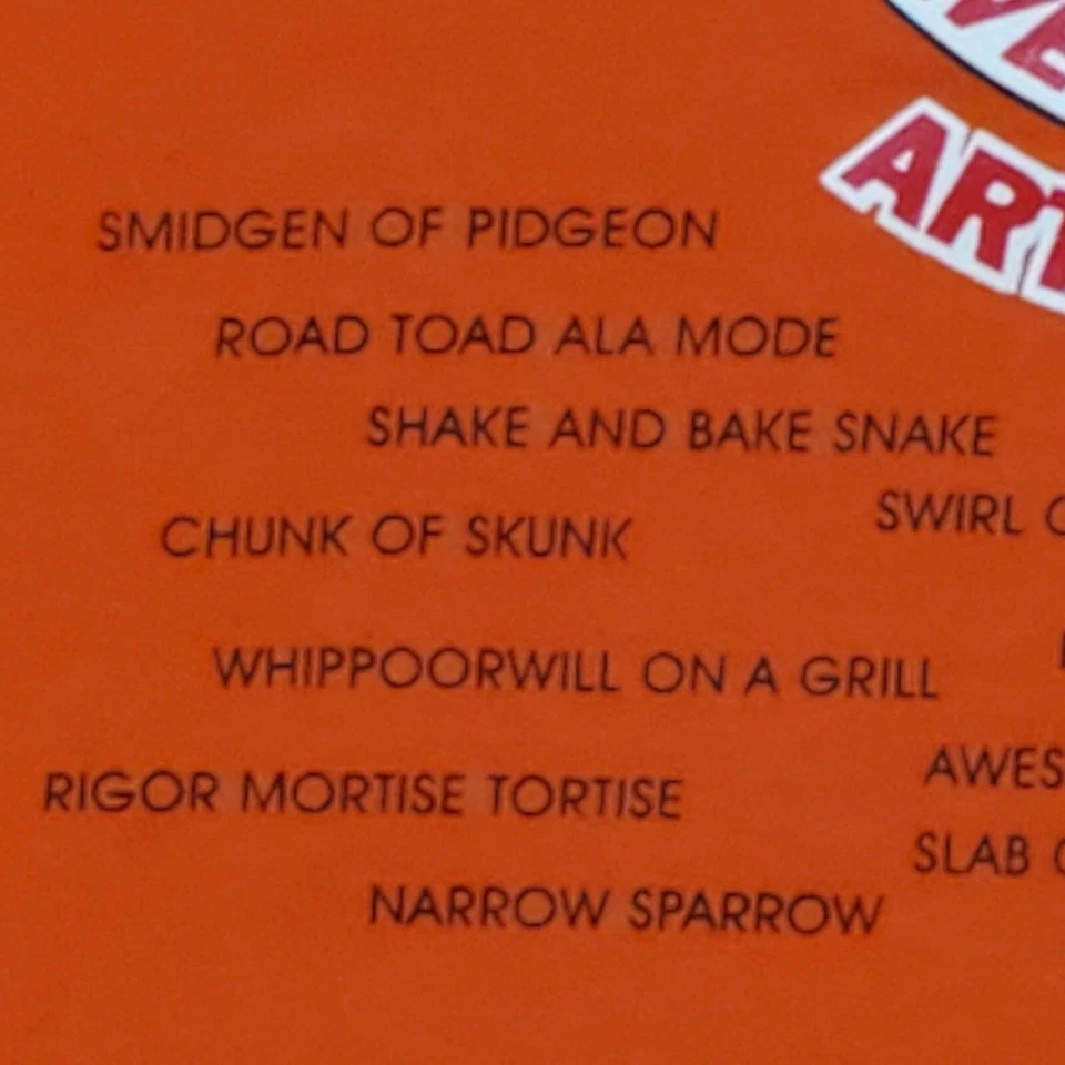 Roadkill Cafe T Shirt 2XL Vintage 00s ‘You Kill It We Grill’ Funny Adult Humor - Image 3 of 4