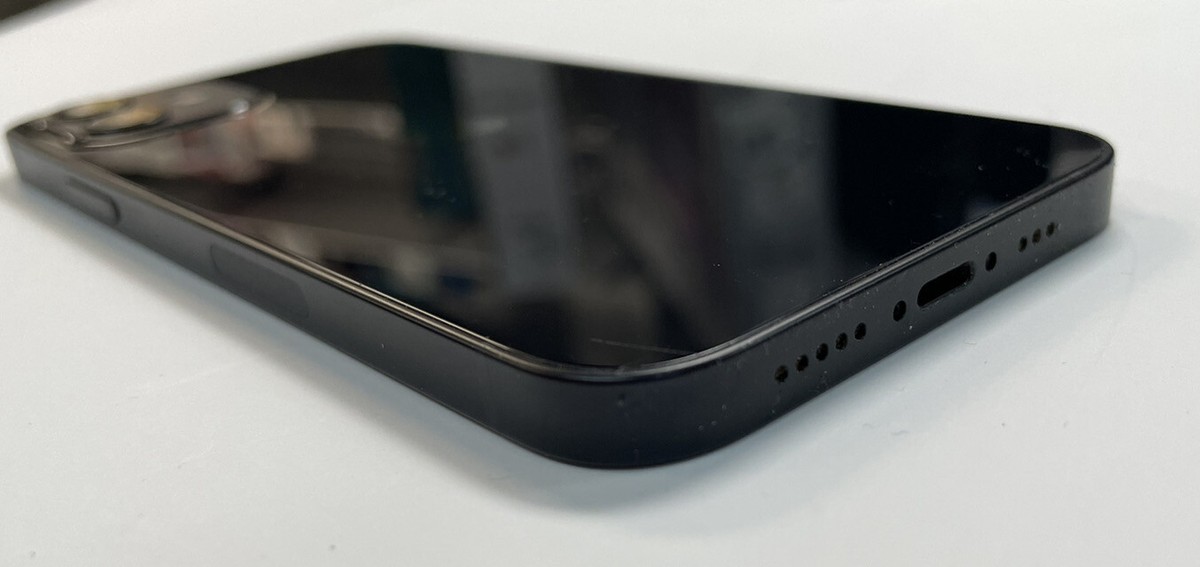 OEM Original Apple iPhone 12 Black Housing Frame with Small