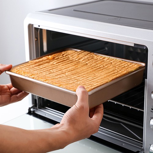 Heavy-duty Steel Baking Tray Non-stick Nonstick Pans Household Plate