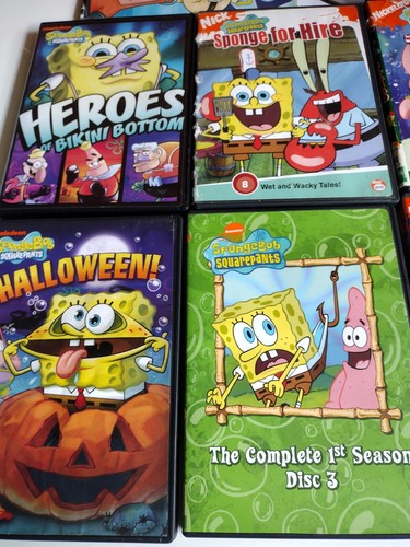 Spongebob Squarepants A Lot Of 8 Halloween Christmas love a patty heroes season - Picture 2 of 4