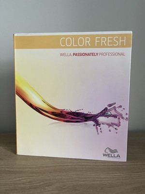Wella Colour Touch Color Fresh Hair Shade Chart Colour Book Hair ...